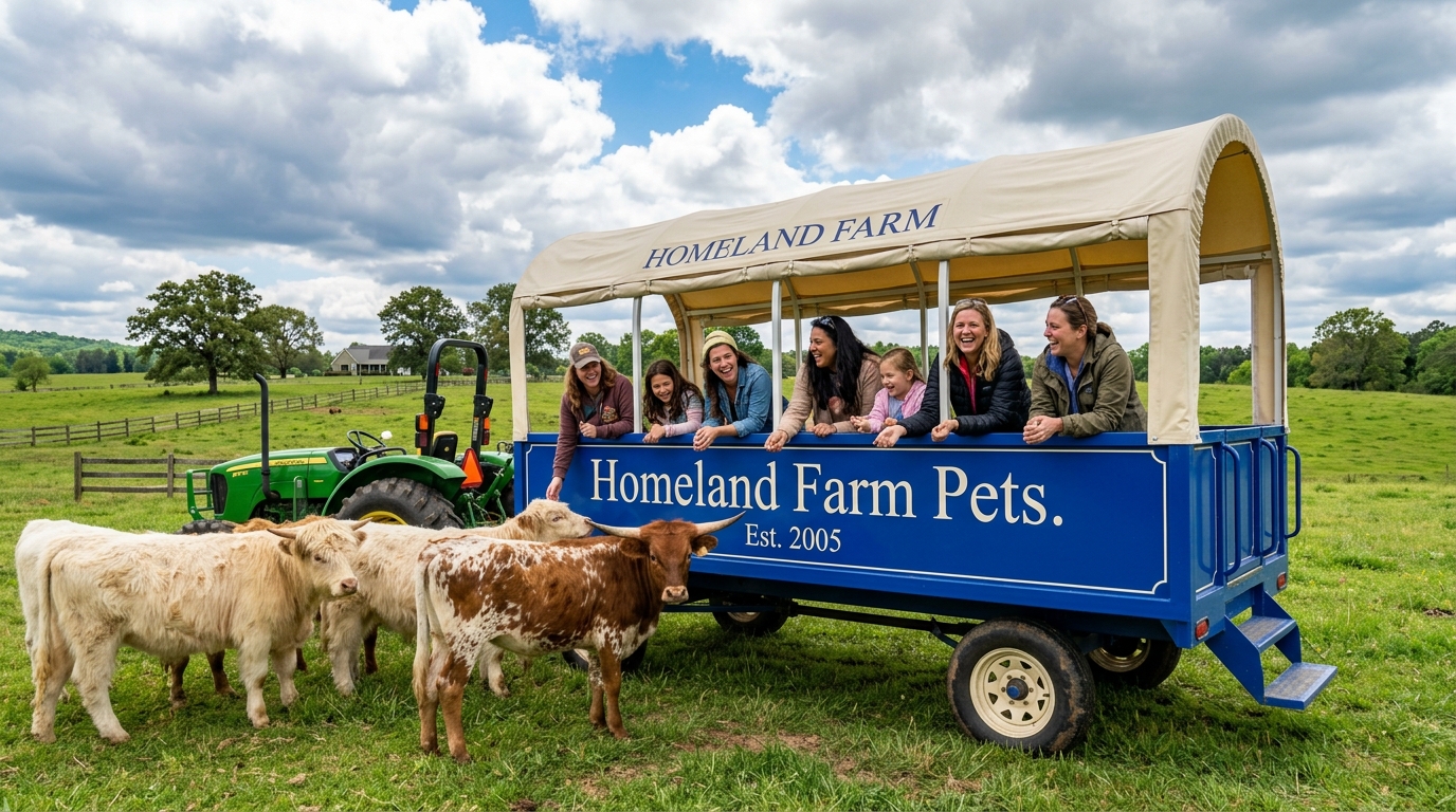 mini cows - Homeland Farm pets
